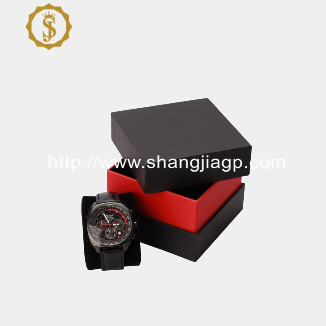 Custom Logo Luxury Rigid Cardboard Gift Paper Watch Packaging Box